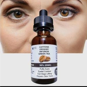 CAFFEINE 10% INFUSION
Eyes Bags Puffiness Reducer Organic Serum